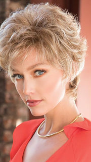 JOEY by Rene of Paris in STRAWBERRY-SWIRL | Honey Blonde and Platinum Blonde 50/50 blend