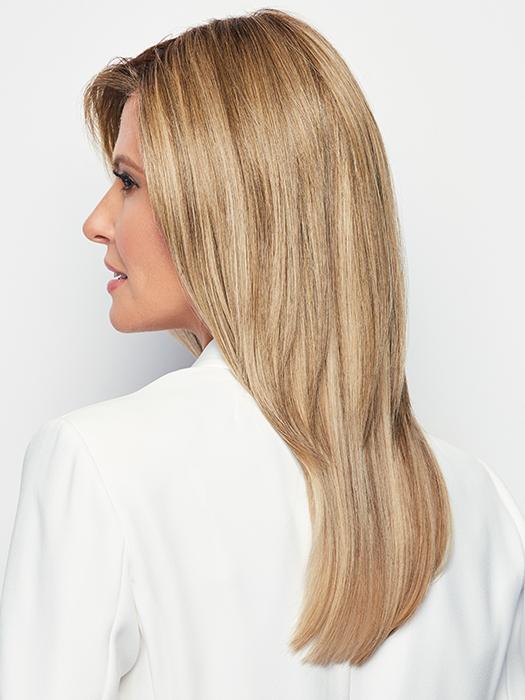 TOP BILLING by RAQUEL WELCH in RL10/22SS SHADED ICED CAPPUCCINO | Light Brown shaded with Medium Blonde