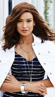 RUNWAY WAVES in Raquel Welch in GL10-14 WALNUT | Dark Ash Blonde