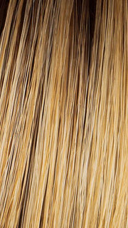 SS25 SHADED GINGER BLONDE | Golden Blonde with subtle highlights, Medium Brown roots