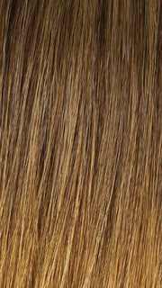 Color R1416T = Buttered Toast: Dark, ash blonde with golden blonde tips