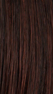 R435S+ GLAZED BLACK CHERRY | Midnight Brown with Burgundy highlights