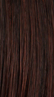 R435S+ GLAZED-BLACK-CHERRY | Midnight Brown with Burgundy highlights