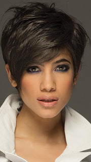 JETT by ESTETICA In CHOCOLATE SMOKE | Dark Brown/Chestnut Brown Blend with Fine Slate Blue Highlights