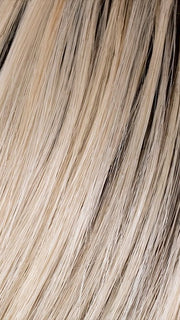 613/1001/R18 | Vanilla Blonde Platinum White Blend Rooted Ash Brown 