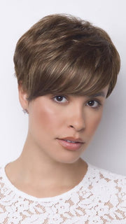 AMARA by Rene of Paris in ICED-MOCHA-R | Rooted Dark Brown with Medium Brown Base Blended with Light Blonde Highlights