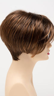 CHOCOLATE-CARAMEL | Medium Brown with Soft Red and Blonde highlights