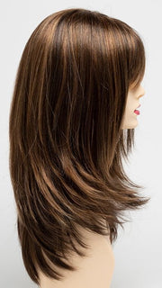 CHOCOLATE-CARAMEL | Medium Brown with Soft Red and Blonde highlights