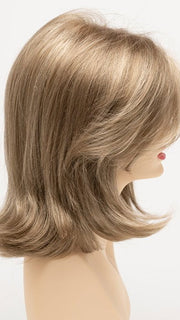 GINGER-CREAM | Dark Beige Blonde underneath highlighted on top with Light Beige Blonde