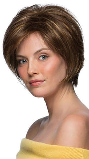 RENAE by ESTETICA NATALIE by ESTETICA in CARAMELKISS | Golden Brown w/Light Copper Blonde Highlights