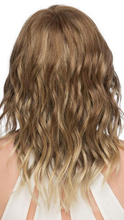 R613BG14 | Dark Blonde with Fine Pale Blonde highlights & Pale Blonde tipped ends