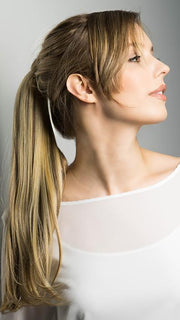Add instant volume and length to your ponytail with the Pony Wrap by Estetica