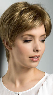 MONO WIGLET 5 by ESTETICA in R14/26H | Dark Blonde w/Golden Blonde Highlights