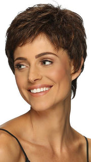 CHARLEE by ESTETICA in R6/28F | Chestnut Brown w/Red Frost