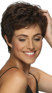 CHARLEE by ESTETICA in R6/28F | Chestnut Brown w/Red Frost