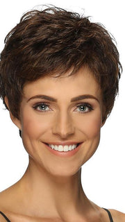 CHARLEE by ESTETICA in R6/28F | Chestnut Brown w/Red Frost