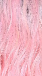 ROSE GOLD | A blend of Blonde and Pink with a Soft Light Brown Root