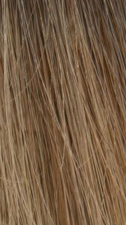 SPRING ACORN | Dark Brown Root and Medium Blonde Blended with Light Brown Tones
