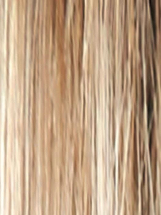 SPRING-HONEY-R | Medium Brown Rooted with Honey Blonde and Gold Platinum Blonde 50/50 blend