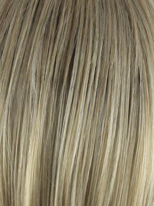 SS14/88H SHADED GOLDEN WHEAT | Dark Blonde Evenly Blended with Pale Blonde Highlights and Dark Roots