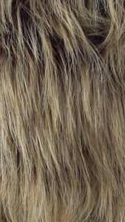 Color SS25 Ginger Blonde=Ginger Blonde w/subtle highlights and medium brown roots.
