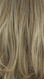 SUGAR CANE R | Rooted Platinum Blonde and Strawberry Blonde Evenly Blended Base with Light Auburn Highlights