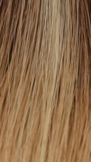 SUNSHINE GOLD | Dark Brown Root and Light Blonde Blended with Light Red Tones