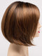 SAFFRON SPICE | A blend of Light Coppers and Warm Auburns with Darker Brown Roots