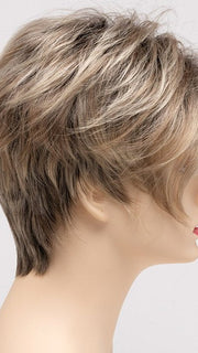 CHAMPAGNE SHADOW | Soft Dark Blonde with Platinum Highlights and Chestnut Roots