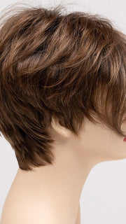 CINNAMON TOFFEE | Neutral to Warm Light Brown with Dark Brown Roots
