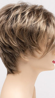 SAHARA BLONDE | Softer Dark Blonde with Light Golden Blonde, and features Chestnut Roots
