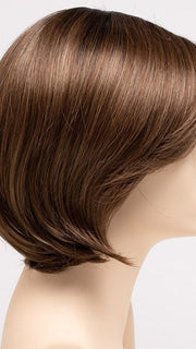 CINNAMON-TOFFEE | Neutral to Warm Light Brown with Dark Brown Roots