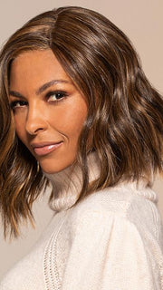 SKYLAR by Jon Renau in 24BT18S8 SHADED MOCHA | Dark Ash Blonde/Honey Blonde Blend, Shaded with Medium Brown