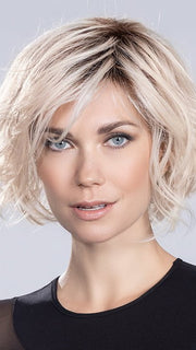 SOUND by Ellen Wille in LIGHT CHAMPAGNE ROOTED 23.25.24 | Lightest Pale Blonde and Lightest Golden Blonde with Lightest Ash Blonde Blend and Shaded Roots