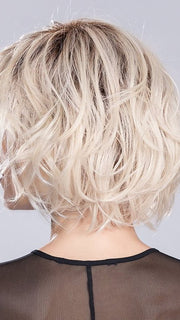 LIGHT CHAMPAGNE ROOTED 23.25.24 | Lightest Pale Blonde and Lightest Golden Blonde with Lightest Ash Blonde Blend and Shaded Roots
