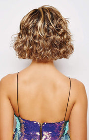 SWEET TALK Wig by Gabor in GL11-25SS HONEY PECAN | Chestnut brown base blends into multi-dimensional tones of brown and golden blonde