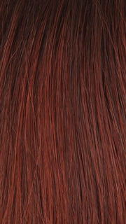 T130/6 SANGRIA | Bright Red Highlight with Dark Brown Root