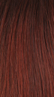 T130/6 SANGRIA | Bright Red Highlight with Dark Brown Root