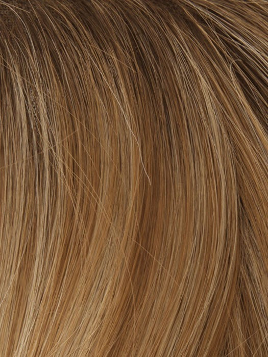 T71/6 NUTMEG FROSTED | Copper Highlight with Dark Brown Root