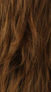 Color Terracotta = Rooted Dark Gold Brown base with Bright Auburn highlight