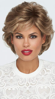 TANGO Wig by RAQUEL WELCH in R12/26H HONEY PECAN | Light Brown with Cool Subtle Medium Blonde highlights