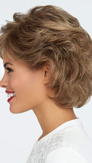 You’ll love its versatility with easy and varied styling options. It offers a Sheer Indulgence™ monofilament top that creates the appearance of natural hair growth and allows for parting versatility – you can part the hair in any direction!