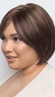 A short synthetic bob wig