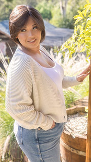 TATE by Amore in AUBURN-SUGAR | Dark Auburn with Medium Auburn Base with Dark Strawberry Blonde Highlights