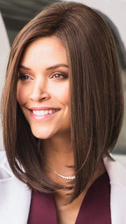 TAYLOR by NORIKO in GINGER BROWN | Medium Auburn Evenly Blended with Medium Brown