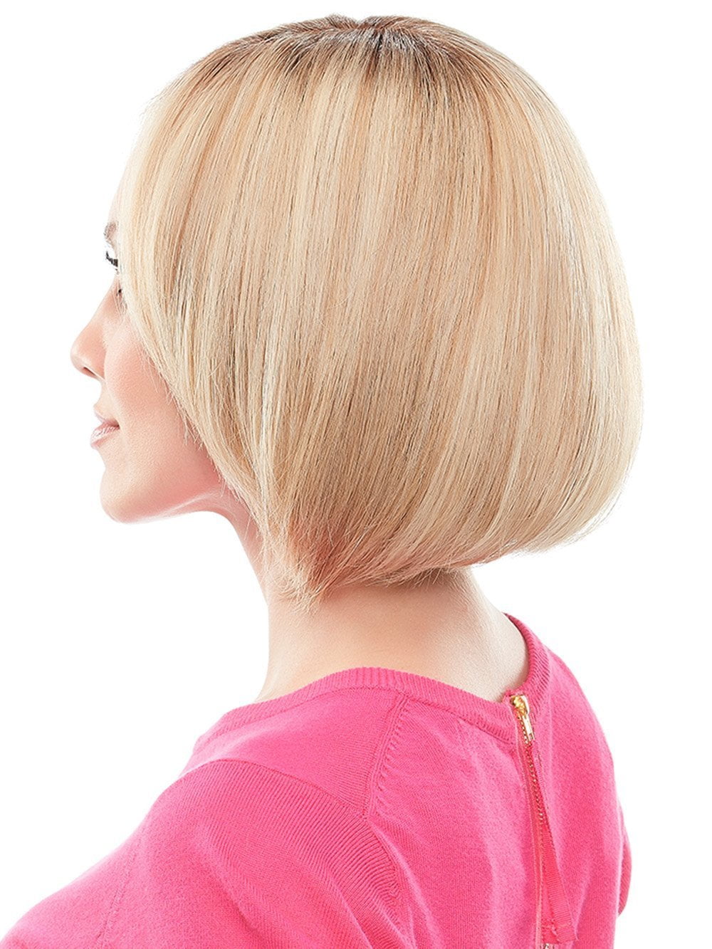 The top quality Remy human hair can be styled to blend seamlessly with short natural hair.