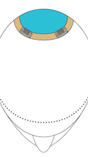 This clip in volumizer by Jon Renau adds thickness at the crown, ideal for the beginning stages of hair loss