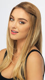 TWO BRAID EXTENSION by POP by hairdo in R1416T BUTTERED TOAST | Dark Ash Blonde with Golden Blonde Tips