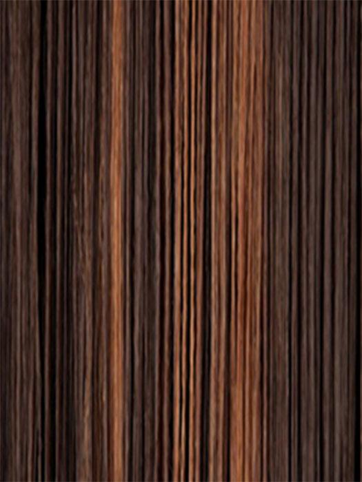 FS4/30 | 80% Medium Dark Brown with 20% Copper Blonde Frost