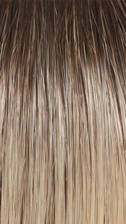 RL613SS SHADED PLATINUM | Dark Brown roots with Warm Platinum Blonde